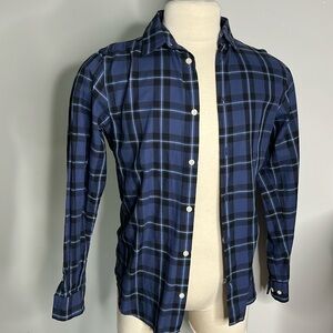 NWT Norse Projects Button Plaid Cotton shirt small